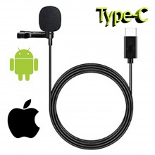 Петличный микрофон JH-42 Type-C Levalier MicroPhone для телефона, компьютера (OL-JH-42)
