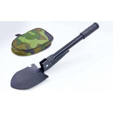 Лопатка туристическая складная 2day в чехле 3 в 1 Black (OZ-111)