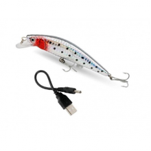 Рыбка приманка для рыбалки Twitching lure с USB шнуром (AL_276549)