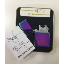 Зажигалка электроимпульсная с зарядкой от Usb 215 Jinlun (Li-179860)