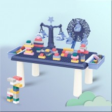 Детский игровой развивающий столик для конструктора Block World (Li-193706) Детский игровой развивающий столик для конструктора Block World (Li-193706)