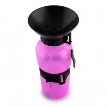 Переносная поилка для животных Soft Gentle DOG WATER BOTTLE Розовый (zx-7363)