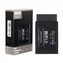 Діагностичний OBD2 сканер ELM327 WiFi v1.5 для Android / IOS Чорний (zx-2714) Діагностичний OBD2 сканер ELM327 WiFi v1.5 для Android / IOS Чорний (zx-2714)