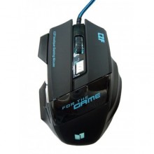 Дротова ігрова мишка Spartak Gaming mouse LED G-509-7 Чорний (zx-5352)
