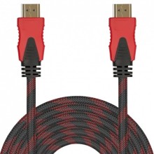 Кабель HDMI-HDMI 15m шнур перехідник для ТВ Чорно-червоний (zx-2295) Кабель HDMI-HDMI 15m шнур перехідник для ТВ Чорно-червоний (zx-2295)