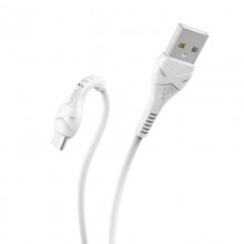 Кабель HOCO COOL DATA CABLE X37 MICRO Білий (zx-7081) Кабель HOCO COOL DATA CABLE X37 MICRO Білий (zx-7081)