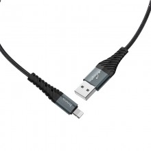 Кабель HOCO COOL DATA CABLE X38 IP Чорний (zx-7435) Кабель HOCO COOL DATA CABLE X38 IP Чорний (zx-7435)