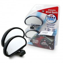 Дополнительное автомобильное зеркало заднего вида для мертвых зон Blind Spot Mirror Black  (Sv-1111)