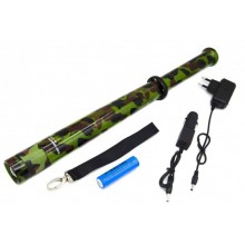 Акумуляторний ліхтар у вигляді бейсбольної біти Bailong Bl-c25 Police 158000W ZOOM 3 режима Хакі (zx-4259)