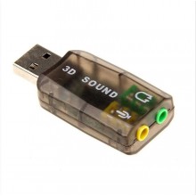Звуковий Адаптер Dynamode 3D Sound 5.1 USB-SoundCard 2.0 Black (zx-3794)