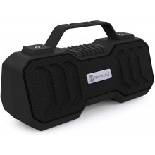 Портативный беспроводной Bluetooth-стереодинамик NewRixing NR-4500 с поддержкой функции TWS / FM-динамик  черный (OZ-1111)