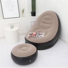 Надувной диван с пуфом Air Sofa (PV-1111)
