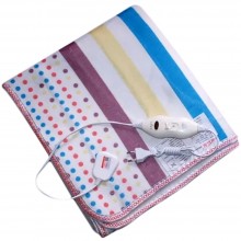 Електропростирадло Electrik Blanket з сумкою 150*170 в кольорову смужку (zx-5714)