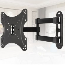 Поворотний кронштейн Greelite Кріплення 14-42 дюйма LED Home CP302 для телевізора з нахилом до 35 кг Чорний (zx-4740)
