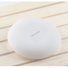 Бездротова зарядка з підсвічуванням AWEI W7 WIRELESS CHARGE 7 кольорів 10W 7 COLOR Зарядка без проводів Білий (zx-5579) Бездротова зарядка з підсвічуванням AWEI W7 WIRELESS CHARGE 7 кольорів 10W 7 COLOR Зарядка без проводів Білий (zx-5579)
