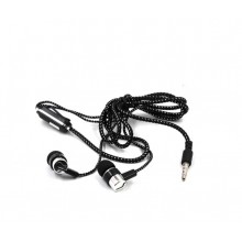 Навушники вакуумні з мікрофоном UKC LR12 / JL 090 c mic Чорний (zx-6936)
