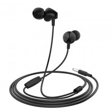 Навушники дротові HOCO M60 Perfect sound з мікрофоном Чорний (zx-7095)