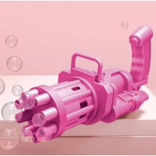 Пулемет из мыльных пузырей BUBBLE GUN BLASTER машинка для пузырей генератор мыльных пузырей пузыремёт Розовый (AL-222) Пулемет из мыльных пузырей BUBBLE GUN BLASTER машинка для пузырей генератор мыльных пузырей пузыремёт Розовый (AL-222)