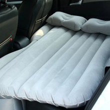 Надувной матрас на задние сиденье авто Автомобильного матрас Car Travel Bed Серый 135 х 80 х 45 (AL-222)