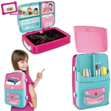 Обучающий набор для рисования backpack packing 3в1 розовый (AL-183817)