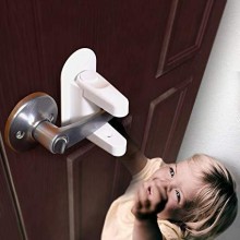 Детский замок защелка блокиратор для дверей и окон Door Lever Lock (AL-150879) Детский замок защелка блокиратор для дверей и окон Door Lever Lock (AL-150879)