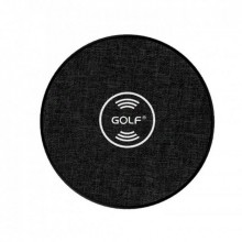 Беспроводное зарядное устройство GOLF GF-WQ4 черный (AL-222)