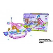 Игровой набор Рыбалка Happy Fishing розовый (AL-9941) Игровой набор Рыбалка Happy Fishing розовый (AL-9941)