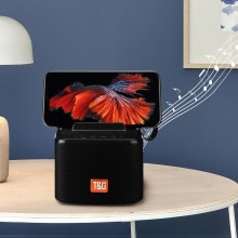 Портативная беспроводная Bluetooth колонка T&G TG801 AUX Micro-SD card USB FM-Radio Черный (AL-222)