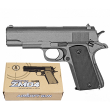 Игрушечный пистолет на пульках ZM04 черный (AL-222) Игрушечный пистолет на пульках ZM04 черный (AL-222)