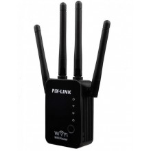 Репитер усилитель сигнала Wi-Fi Pix-Link LV-WR16 Black (AL-222)