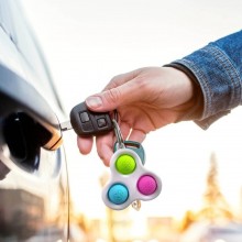 Брелок антистресс сенсорная игрушка Simple Dimple поп ит  симпл димпл pop it (AL-222)