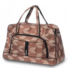 Дорожная сумка удобная вместительная TRAVEL BAG 50*32см коричневая (MR-20067) Дорожная сумка удобная вместительная TRAVEL BAG 50*32см коричневая (MR-20067)