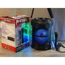 Большая портативная колонка черного цвета KIMISO QS- 6806  6*16   HS-4   (GS-555)