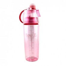 Спортивная бутылка для воды с распылителем NEW B PINK (Gs-50) Спортивная бутылка для воды с распылителем NEW B PINK (Gs-50)