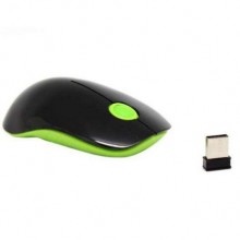Беспроводная мышка MOUSE G 217 Top Trends черная с зеленым(GS - 3676)