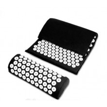 Ортопедический массажный коврик Acupressure Mat черный (GS - 555) Ортопедический массажный коврик Acupressure Mat черный (GS - 555)