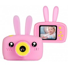Детский фотоаппарат цифровой Smart Kids TOY G 9 Rabbit Full HD 1080P 3MP Розовый (as-1145)