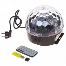 Диско-шар Magic Ball светодиодный Bluetooth R189201 (as-1131)