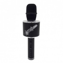 Беспроводной караоке микрофон детский Bluetooth c колонкой YS 66 Black (as-1436) Беспроводной караоке микрофон детский Bluetooth c колонкой YS 66 Black (as-1436)