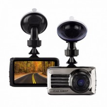 Видеорегистратор Авторегистратор AvtiK DVR T666G Full HD 1080P 2 камеры ночное виденье 3" (as-1404)