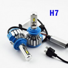 Комплект автомобильных LED ламп TurboLed T1 H7 6000K 35W 12/24v с активным охлаждением (as-10230)