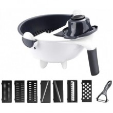 Многофункциональная терка Basket vegetable cutter овощерезка 7 насадок (as-1137) Многофункциональная терка Basket vegetable cutter овощерезка 7 насадок (as-1137)