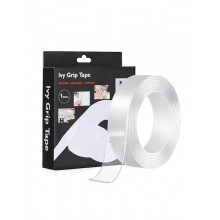 Многоразовая крепежная лента Mindo Ivy Grip Tape гелиевая лента на любые поверхности 1м Прозрачный (as-1161)