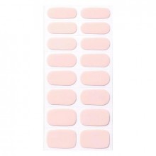 Гелевые ногти-наклейки, затвердевающие Gel Nail полоски для маникюра на ногти 16 шт Бежевый (TG-7122)