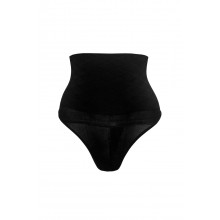 Трусики корректирующие Ромб с широким поясом с утяжкой талии черные 2XL (wPCorset-1003)