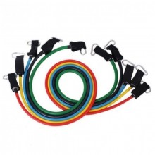 Универсальный набор эспандеров Бубновского Power Bands для упражнений 5 штук трубчатых резиновых жгутов с чехлом (LO-7196) Универсальный набор эспандеров Бубновского Power Bands для упражнений 5 штук трубчатых резиновых жгутов с чехлом (LO-7196)