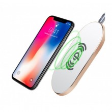 Бездротова зарядка AWEI W2 QI Wireless Charger Бездротове зарядний пристрій Білий (zx-6679) Бездротова зарядка AWEI W2 QI Wireless Charger Бездротове зарядний пристрій Білий (zx-6679)