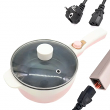 Электрическая кастрюля 600W объемом 1,5 л для приготовления пищи Porringer кастрюля-пароварка с антипригарным покрытием 220V Розовый (TG7086) Электрическая кастрюля 600W объемом 1,5 л для приготовления пищи Porringer кастрюля-пароварка с антипригарным покрытием 220V Розовый (TG7086)