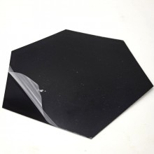 Шестигранная зеркальная настенная наклейка Lens элемент для декора 46*40*23 мм Черный (VD-7226) Шестигранная зеркальная настенная наклейка Lens элемент для декора 46*40*23 мм Черный (VD-7226)